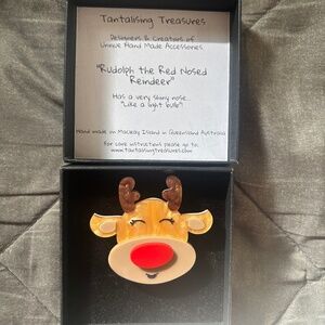 Tantalising Treasures Rudolph Brooch